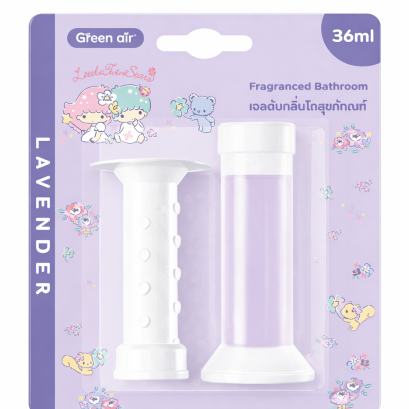 เจลดับกลิ่นโถสุขภัณฑ์ HLittle Twin Stars 36 มล. สีม่วง